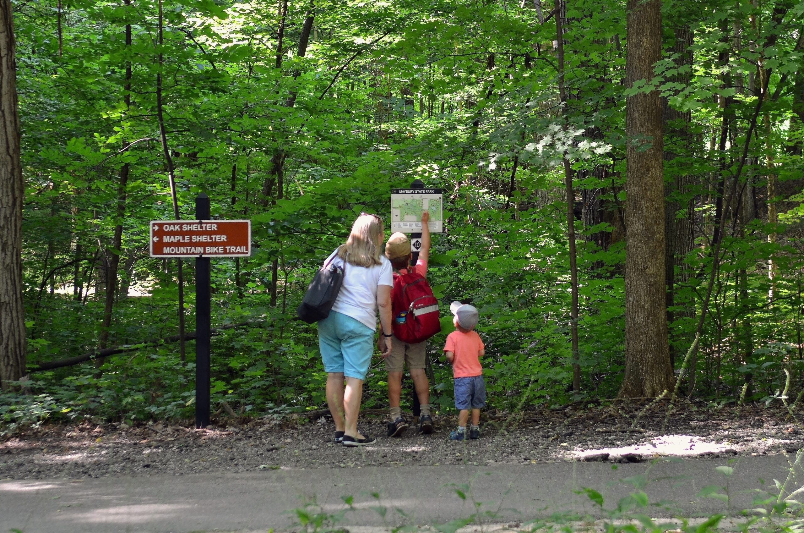 Maybury State Park offers residents a scenic retreat and ample opportunities for outdoor activities.