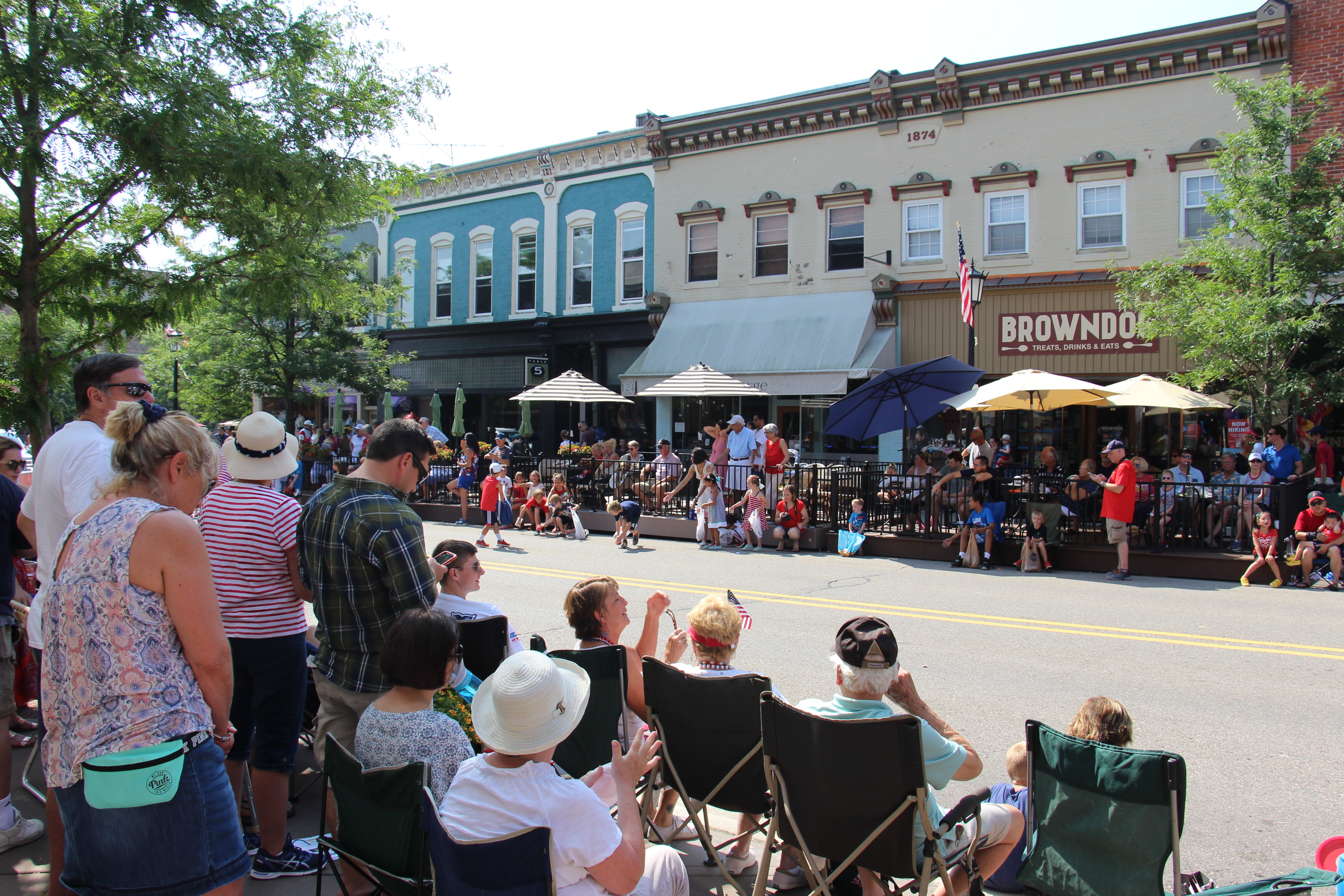 A community event at Mill Race Historical Village highlighting Northville's rich history.